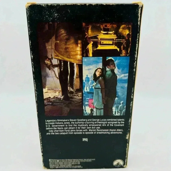 Indiana Jones and The Temple of Doom VHS Tape Movie - Picture 3 of 5